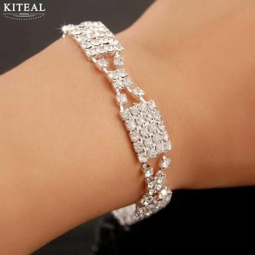 KITEAL 925 online shopping india Women Wedding Accessory square Engagement Wedding Jewelry Accessories