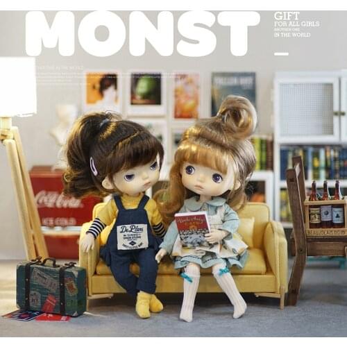 Youpin Monst Savage Baby Rubber Dolls Whole Body Joints Movable Baby Height 20 Centimeters Doll For Kids Birthday Gifts Playmate