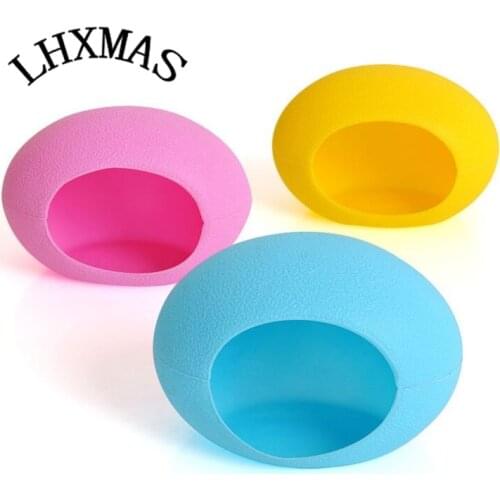 1pcs Small Cute Hamsters House Egg Shape Nest Small House Rabbit Totoro Nests D448