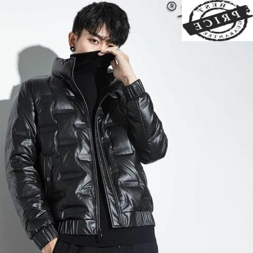 White Duck Down Jacket Male Winter Coat Mens Clothing 2021 Streetwear Puffer Down Coat Men Parkas Jackets Hiver 2051102a