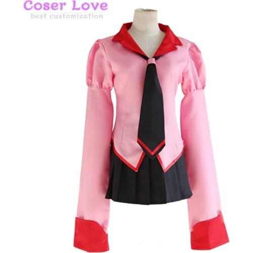 Owarimonogatari Oshino Ougi Cosplay Costume Halloween Christmas Carnival Costume