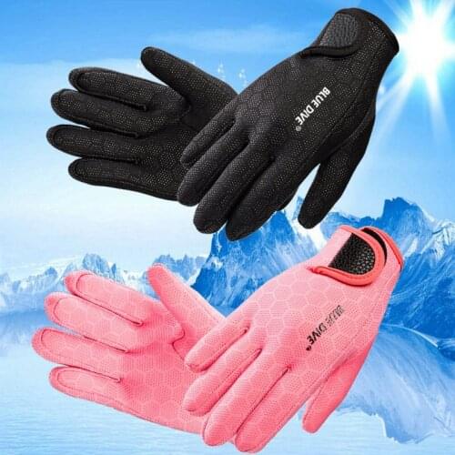 Diving Suit Gloves To Keep Warm Gloves Wear Antiskid Diving Snorkeling Swimming Gloves