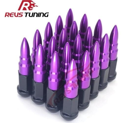 Extended Spike M12 12x1.5 12x1.25 Steel Car Racing Alloy Wheel Lug Nuts Wheel Rim Nuts