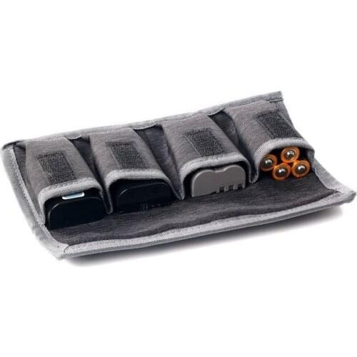 4-Slots DSLR Battery Bag Portable Camera Battery Carrying Storage Case Holder Pouch Pocket for Nikon Canon Sony Camera Gadgets