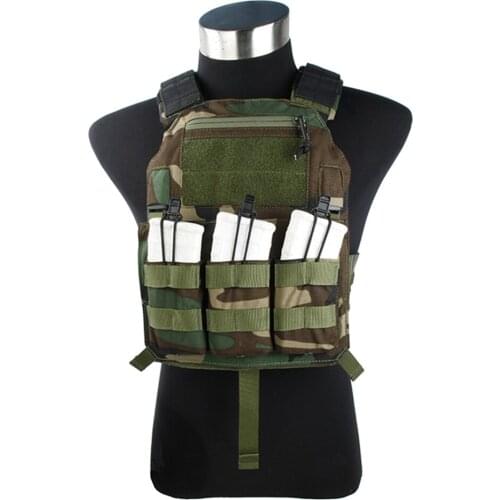 TMC New Tactical 4020 Outdoor Vest Woodland/ RG TMC2745