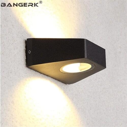 Outdoor LED Wall Light Lamps Up Down Spotlight Waterproof Antirust Modern Wall Sconce Lights Garden Courtyard Decor Lighting