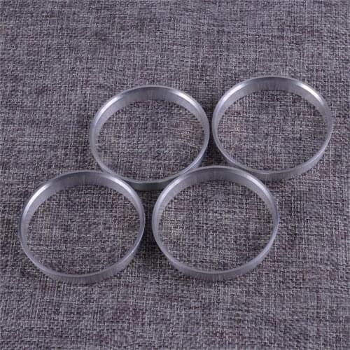 DWCX Universal 4Pcs Aluminum Alloy Wheel Spacer Hub Centric Rings 56.1mm OD to 54.1mm ID