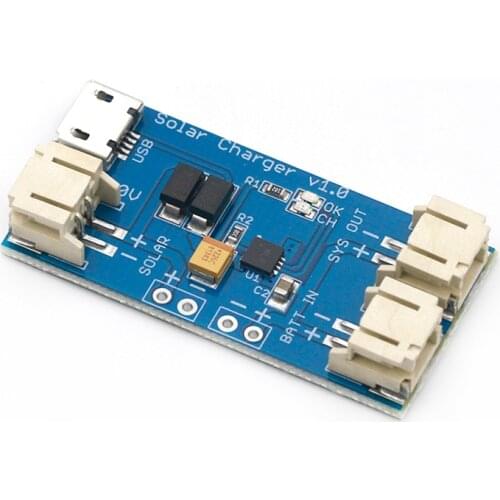 CN3065 Mini Solar Lithium Battery Charger Board Lipo Battery Charging Module Solar Panel Micro USB for Outdoor Camping Sports