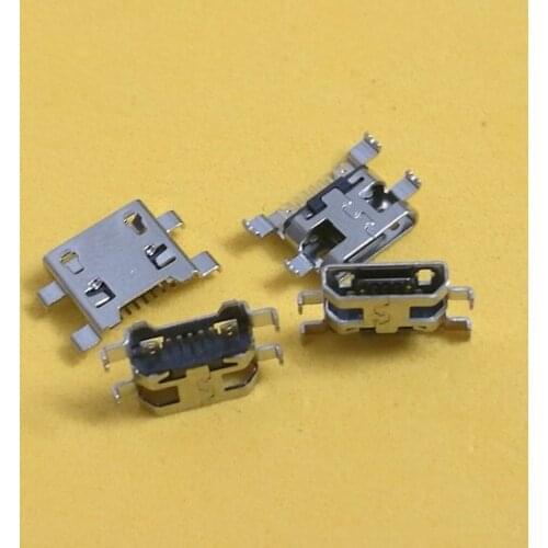 100PCS/Lot Micro Usb Charging Connector Port For LG K8 VS500 AS375 For LG Leon H340 H345 G4c H525N Charge Socket Jack Dock Plug