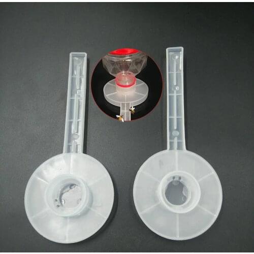 2PCS accessory for bee feeder plastic round feeding feeders for bees tools equipment apiculture beeing beekeeper supplies tool