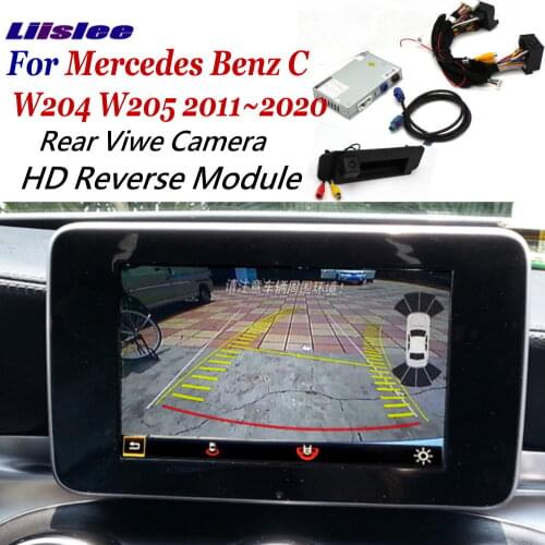 Car Rear Reverse Camera For Mercedes Benz C Class W204 W205 2010~2020 Reversing Parking Decoder Front Bakcup Adapter Accessories