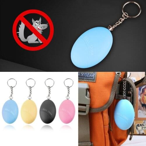 Free Shipping Egg Shape Self Defense Alarm Girl Women Security Protect Alert Personal Safety Scream Loud Keychain Alarm