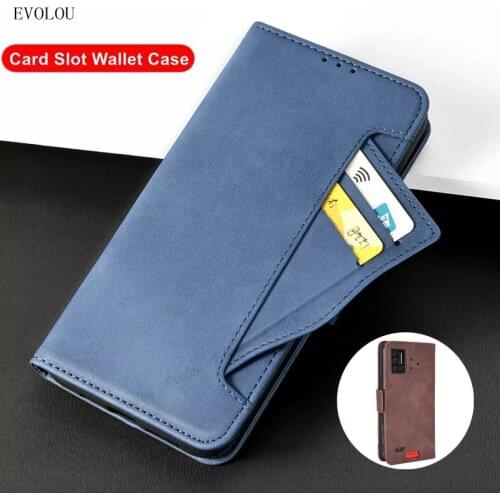 Multi-function Card Slot Stand Phone Case For Umidigi Bison GT Magnetic Leather Protection Back Cover For Umidigi A9 Pro Case