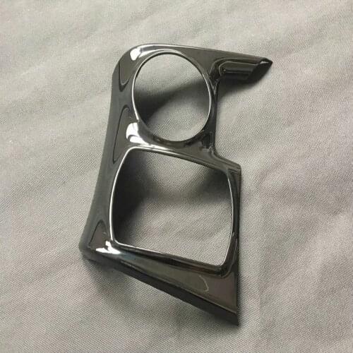 For Toyota Voxy Noah R80 2014-2018 RHD Accessories Interior Handbrake Switch Decorative Panel Gear Shift Trim Frame Sticker 1Pcs