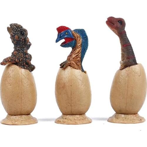 Dinosaurs Eggs pvc 2.5*2.5*6cm kids toys 1 3 12pcs funny toys dino eggs child children gift dinosaur fun for kids animal horror