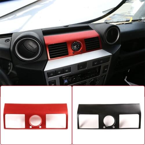 For Land Rover Defender 110 2008-2018Car Central Control Air Conditioning Air Outlet Frame Cover Decorative Stickers Accessories