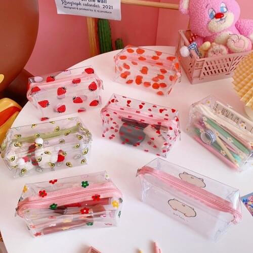 DRANECY Transparent Cosmetic Bags
