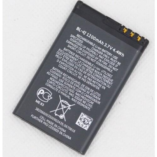 ISUNOO 5pcs/lot 1200mAh BL 4J Phone battery for Nokia c6 C6-00 Lumia 620 BL-4J internal battery