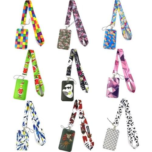 Carded credit card ID Cards Holder Bag female student travel bank bus business cards cover badge accessories gift