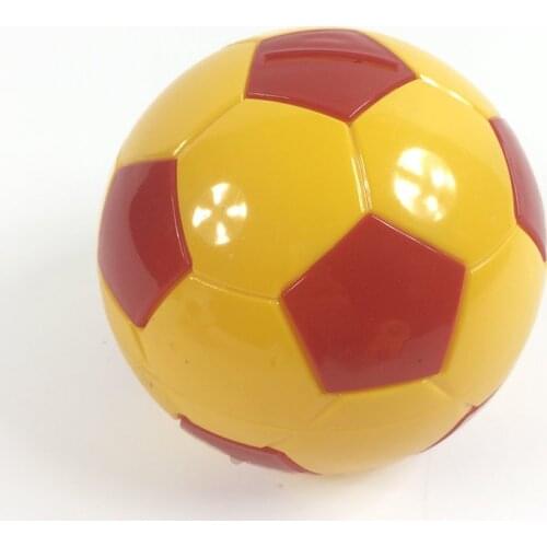 Ball-Shaped Fan Team Piggy Bank-Yellow Red