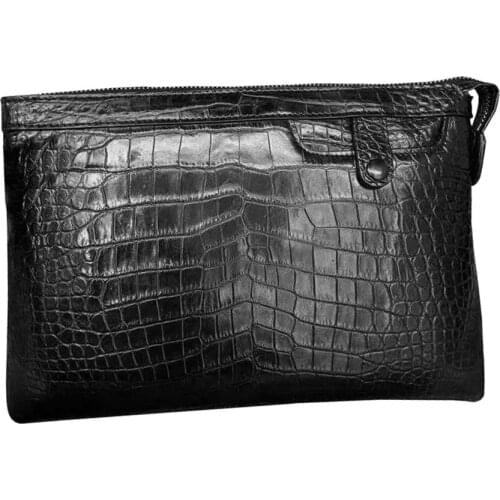 Fanzunxing men clutch bag men crocodile leather bag malehand bag man crocodile leather bag