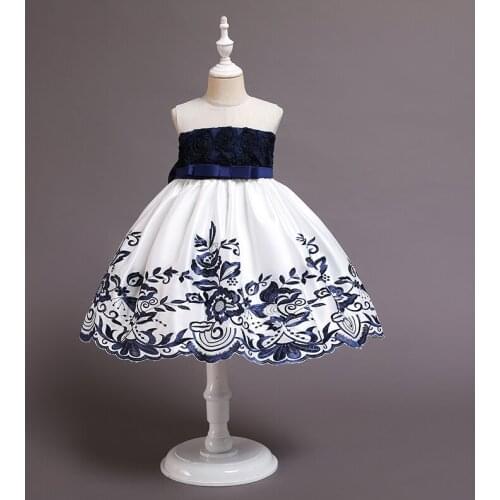 Summer Dress Children Tutu Princess Birthday Party Prom Wedding Bridesmaid Evening Gown Vestidos Baby Girls Clothes 10 Years