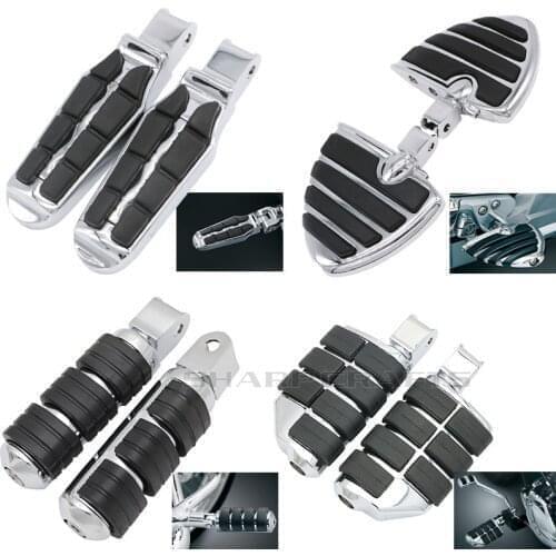 Motorcycle Front Rider Driver Foot Pegs Footrests For Honda Shadow ACE Aero VT 750 VT750 Spirit Aero Phantom RS Magna VF750 Fury