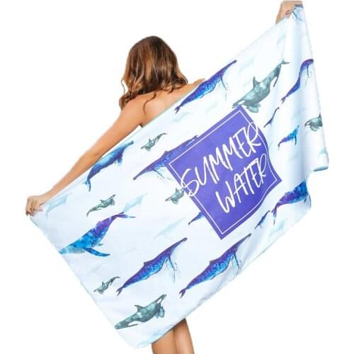 Microfiber Towel Quick Dry Swimming Beach Beach Towel Microfiber Bath Summer Cushion Swimming Personalized Pattern Wholesale