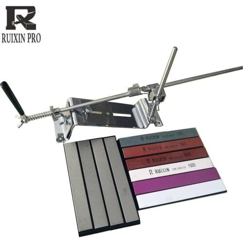 Knife Sharpener New slider Kitchen Accessories Ruixin Pro iii Professional Sharpening System diamond sharpening stone whetstone