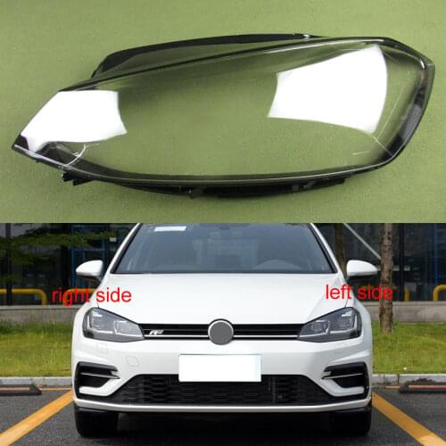Headlight Cover Transparent Shade Headlight Transparent Shell Lampshade Headlamp Cover Lens For Volkswagen Vw Golf 7.5 2018 2019