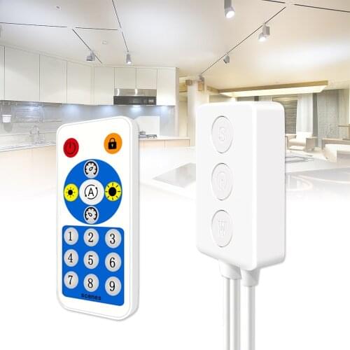 SP601E Dual Signal Output Bluetooth Music LED Controller DC5-24V Mini Symphony Light Wireless Remote Control for LED Strip Light