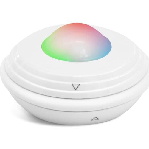 THOVAS LED Night Lights Wireless Mini Light UFO Design Battery Remote Controller Night Lamps for Kitchen Cabinet Wardrobe Lamp