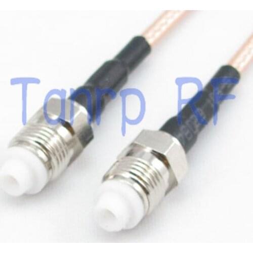 20inch FME female jack to FME female jack RF adapter connector 50CM Pigtail coaxial jumper cable RG316 extension cord