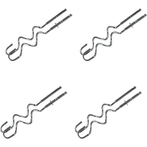 4Pcs Economical Electric Hand Mixer 7-Speed Handheld Egg Whisk Kitchen Egg Sticks Dough Hooks