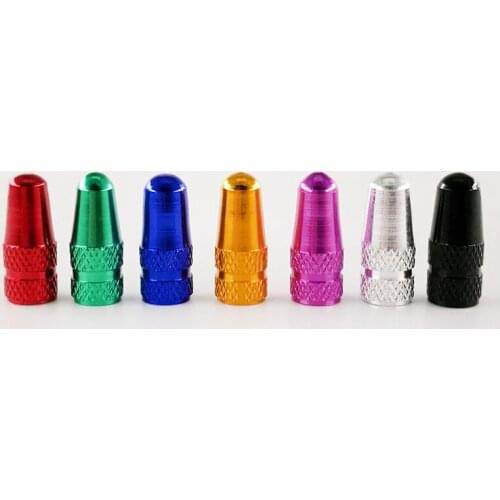 500pcs Aluminum Presta Tire Valve Cap for Bike Bullet Tyre Valve Cover Alloy Valve Stem Cap for French Type Valve Styling Parts