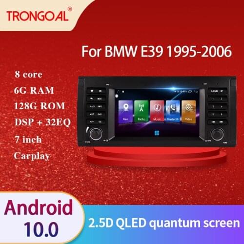 Car Radio DVD Player For BMW E39 1995-2006 DSP Android 10.0 GPS Multimedia Navigation Auto Stereo Video WIFI Bluetooth Caprplay