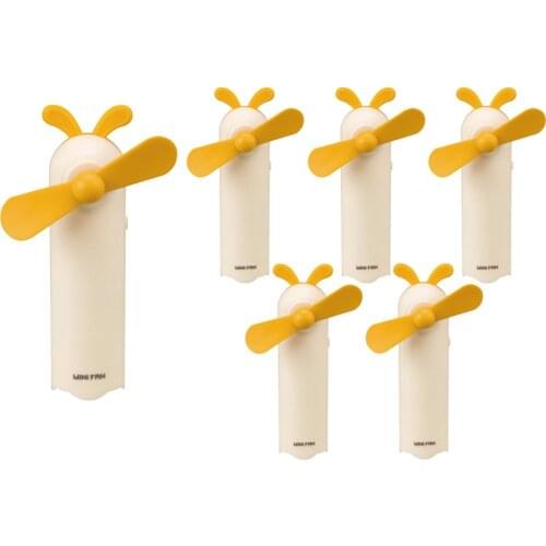 1-5pcs Mini Fold Fan Electric Portable Handheld USB Rechargeable Fan Strong Wind Mini Mute Humidifier Fan Air Cooling Wind Maker