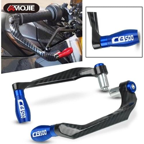 For Honda CB500 F CB 2013-2018 2014 2015 2016 Motorcycle CNC Handlebar Grips Guard Brake Clutch Levers handguards 22mm Protector