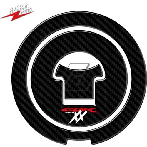 For Honda CBR1100XX CBR 1100 XX 1999-2003 3D Carbon Motorcycle Fuel Gas Cap Protector