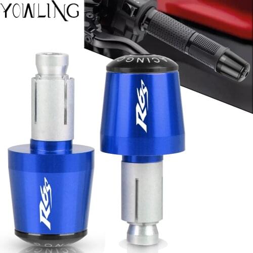 FOR Yamaha R6S 2006 2007 2008 2009 2010 Motorcycle 7/8" 22mm Handle Bar End Handlebar Grips Cap Anti Vibration Silder Plug