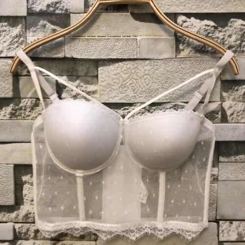 Europe mesh lace vest harness straps multi-vintage female