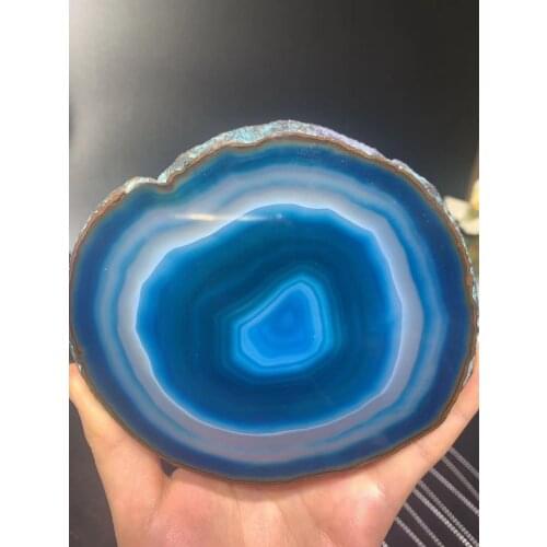 Wheel Agate Slice Geode Coaster Coaster crystal Stone Drink Mat Table Decoration Family Hotel Table Decoration agate coasters h