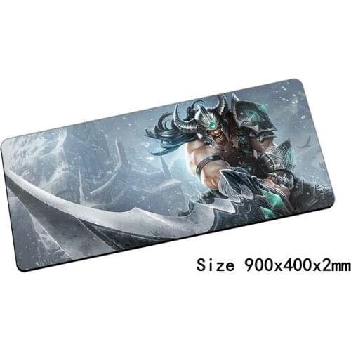 Tryndamere mouse pad 90x40cm pad mouse lol notbook computer mousepad Barbarian King gaming padmouse gamer laptop mouse mats