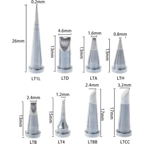 LT Series Soldering Iron Tip Lead Free Heating Element For Weller WP80 WSP80