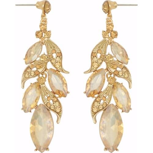 Mirafeel Shining Rhinestone Stud Earrings Acrylic Crystal Stone Women Piercing Earrings Trendy Wedding Jewelry Christmas Gift