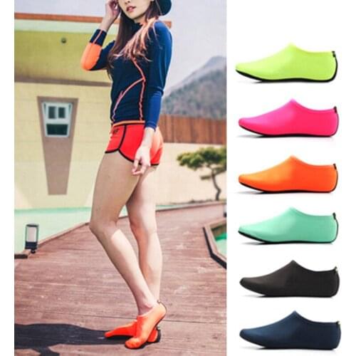 Men Women Water Shoes,Swimming Shoes Solid Color Beach Shoes, Socks Seaside Sneaker slippers For Men, Zapatos Hombre