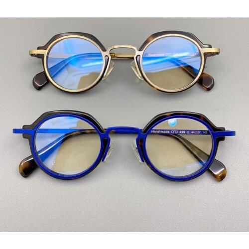 Vintage Round Glasses Frame Men Square Eye Glasses Women Optical Myopia Prescription Eyeglasses Frames Clear Eyewear Oculos