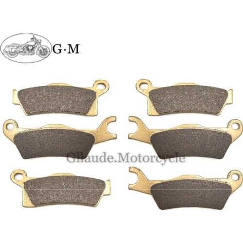 Motorcycle Front Rear Brake Pads For Can Am BRP Outlander 450 (15-17) 500 (13-15) 570 (16-17) 650 (13-17) 800 (12-15) 1000 13-17