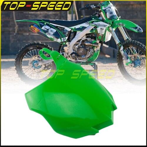For Kawasaki KXF Motocross Racing Dual Sport Front Number Plate for Kawasaki KX250F 2013-2016 KX450F 2013-2015 KX KXF 250 450