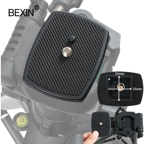 Dslr Camera Plastic Adapter Mount Camera Tripod Head Quick Release Plate Camera Base Plate For Three-dimensional Tripod Head